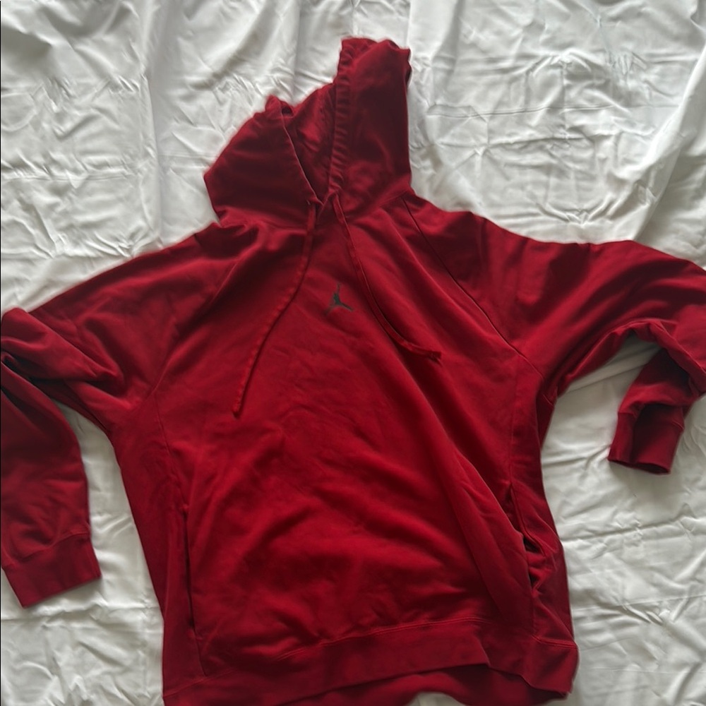 Red Hoodie Sweater